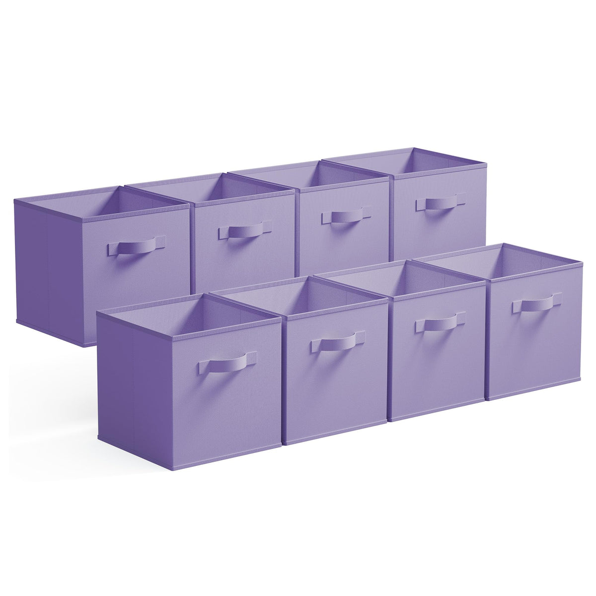 GRANNY SAYS 11 Inch Fabric Storage Cubes, 6-Pack, Sage Green
