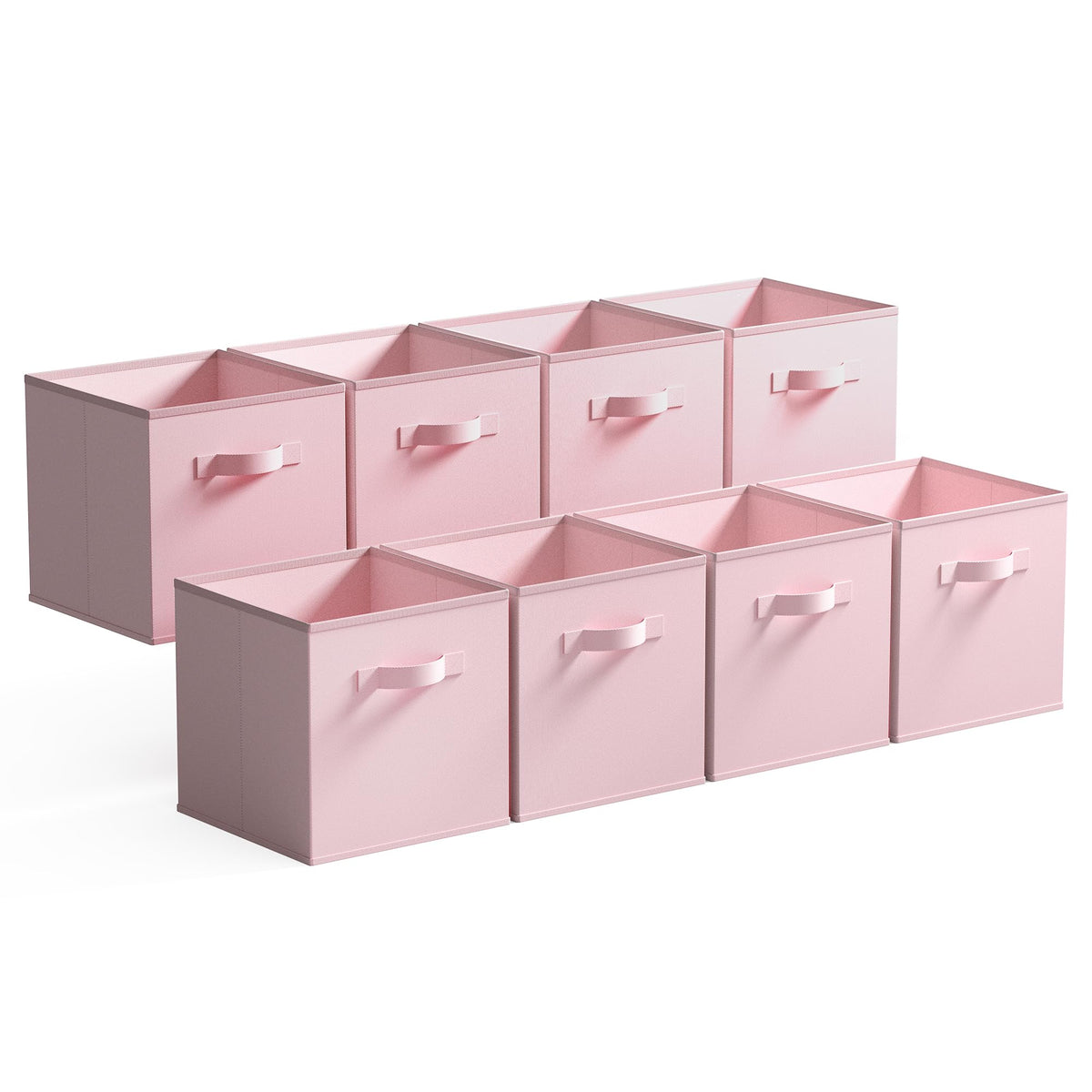 GRANNY SAYS 11 Inch Fabric Storage Cubes, 6-Pack, Sage Green