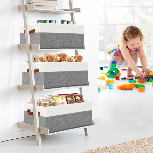 6 Pack Closet Storage Bins, Storage Baskets for Shelves