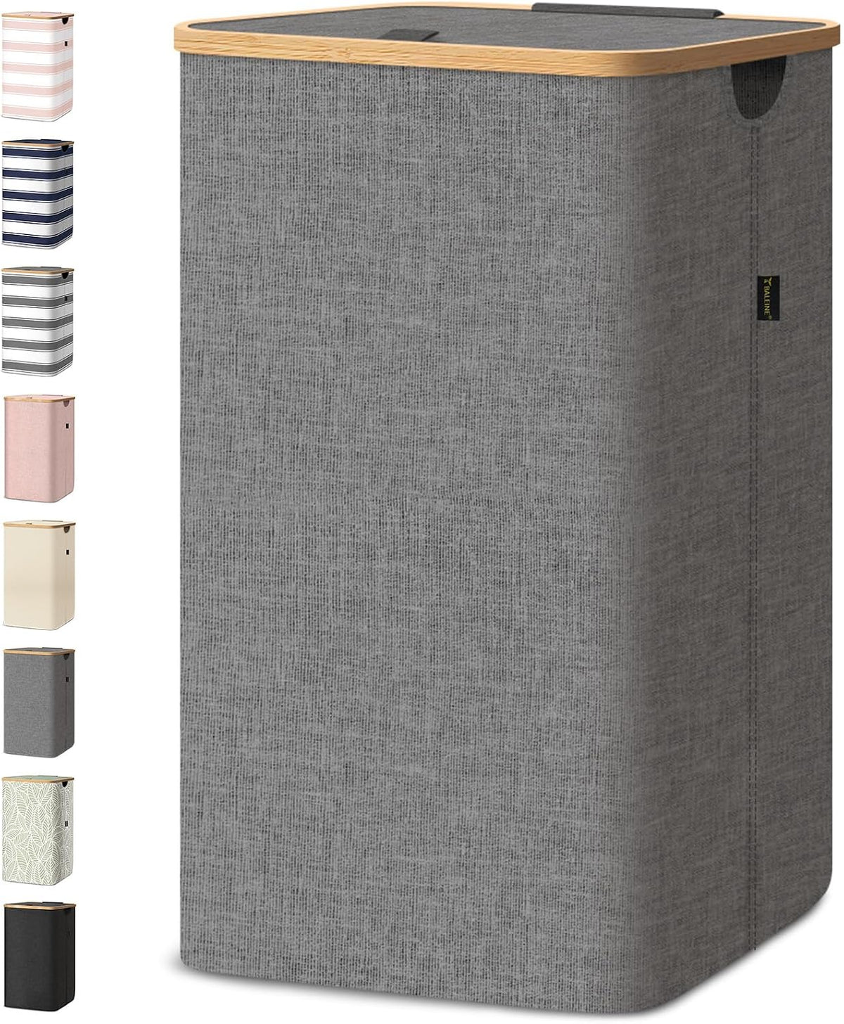 BALEINE 100L Laundry Hamper with Lid, Large Laundry Basket Bin