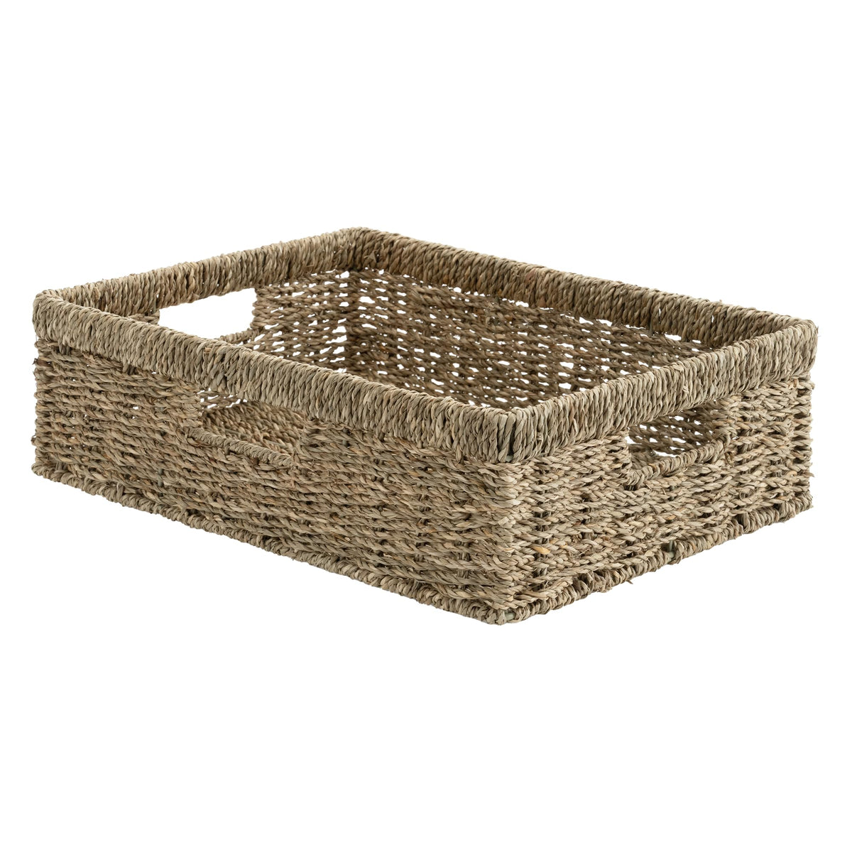 StorageWorks Large Wicker Baskets for Storage,Woven Basket for Gifts,1-Pack