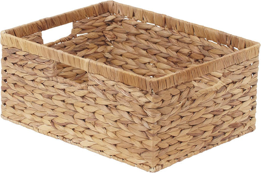 StorageWorks Wicker Baskets for Storage, Wicker Storage Baskets, 1-Pack