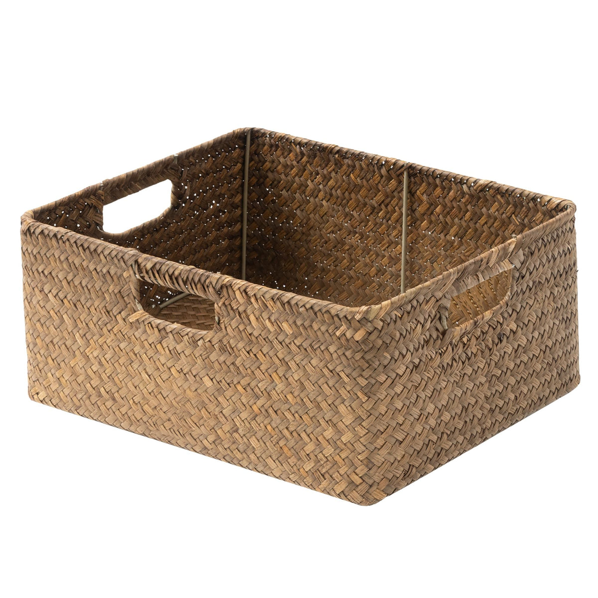 StorageWorks Large Wicker Baskets for Storage,Woven Basket for Gifts,1-Pack