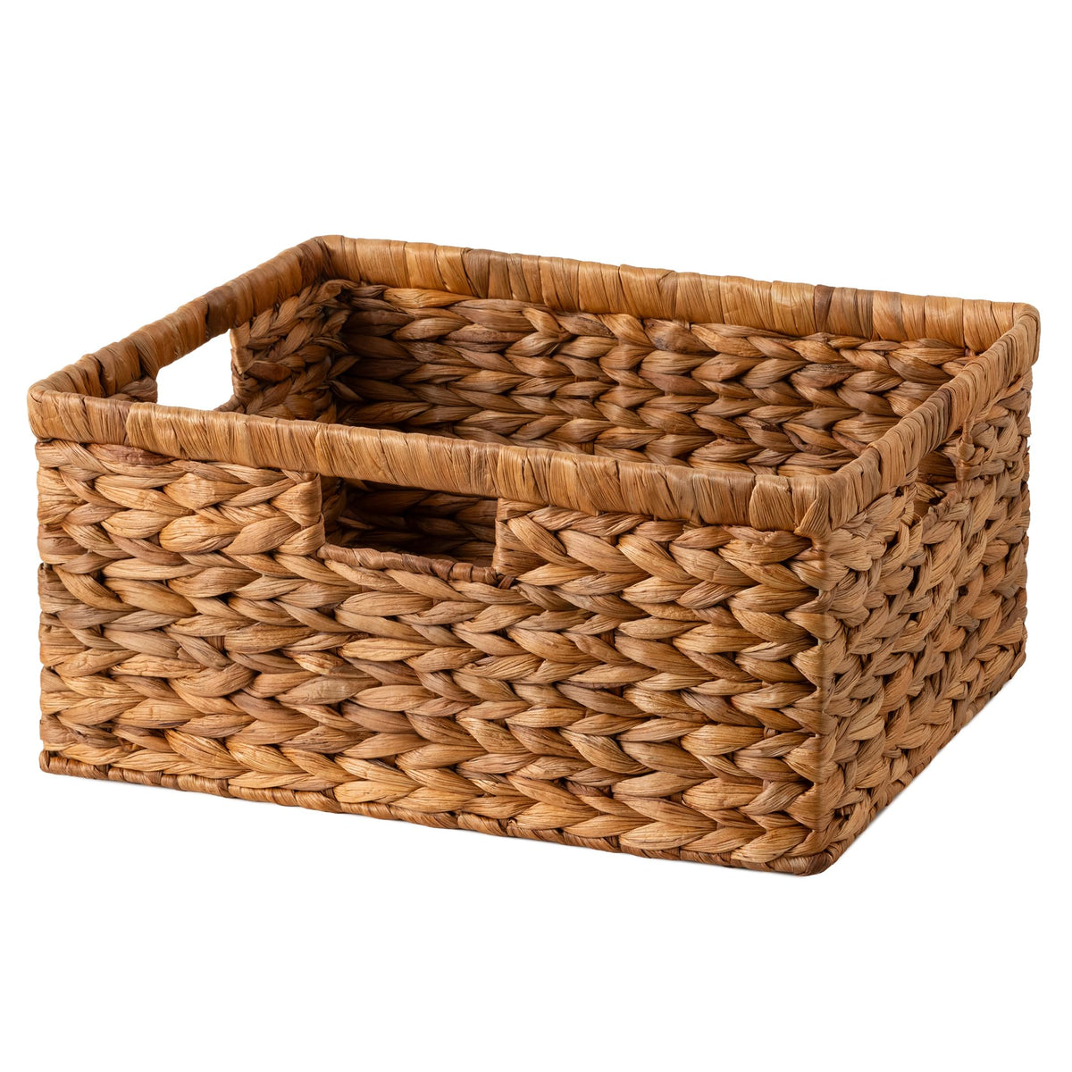 StorageWorks Large Wicker Baskets for Storage,Woven Basket for Gifts,1-Pack