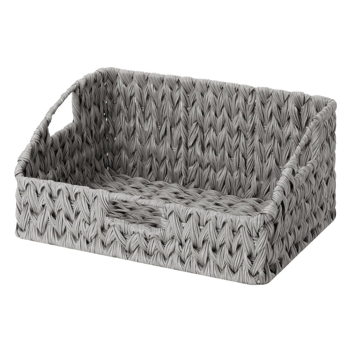 GRANNY SAYS Wicker Storage Baskets, Waterproof Wicker Basket with Handles