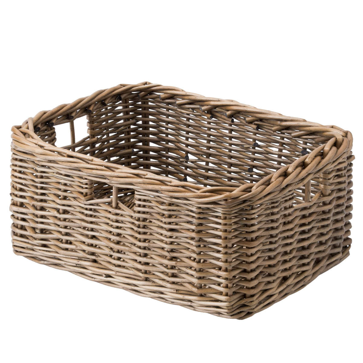 StorageWorks Large Wicker Baskets for Storage,Woven Basket for Gifts,1-Pack
